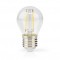 Ampoule LED filament E27 | G45 | 4.5 W | 470 lm | 2700 K | Variable | Blanc Chaud | 1 pièces