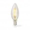 Lampe LED Ampoule E14 | Bougie | 4.5 W | 470 lm | 2700 K | Variable | Blanc Chaud | 1 pièces | Clair