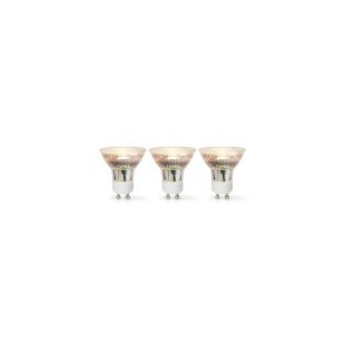 Ampoule LED GU10 | Spot | 4.5 W | 345 lm | 2700 K | Blanc Chaud | 3 pièces