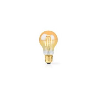 Ampoule LED filament E27 | A60 | 4.9 W | 470 lm | 2100 K | Variable | Blanc très chaud | 1 pièces