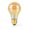 Ampoule LED filament E27 | A60 | 3.8 W | 250 lm | 2100 K | Variable | Blanc très chaud | 1 pièces