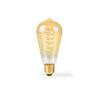 Ampoule LED filament E27 | ST64 | 3.8 W | 250 lm | 2100 K | Variable | Blanc très chaud | 1 pièces