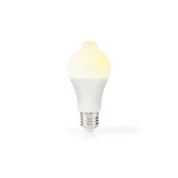 Ampoule LED E27 | A60 | 4.9 W | 470 lm | 3000 K | Blanc | Givré | Détection de mouvement | 1 pièces