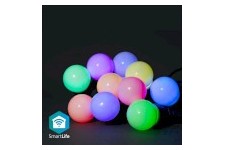LED Décorative SmartLife | Feux de la fête | Wi-Fi | RGB | 10 LED's | 9.00 m | Android™ / IOS