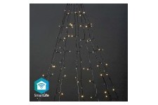 LED Décorative SmartLife | Arbre | Wi-Fi | Blanc Chaud | 200 LED's | 10 x 2 m | Android™ / IOS