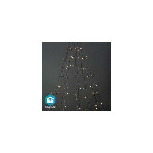 LED Décorative SmartLife | Arbre | Wi-Fi | Blanc chaud à frais | 200 LED's | 10 x 2 m | Android™ / IOS