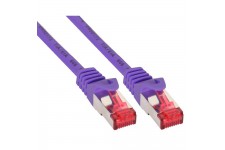 Câble patch, S-STP/PIMF, Cat.6, pourpre, 2m, InLine®