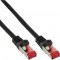 Câble patch, S-STP/PIMF, Cat.6, noir, 2m, InLine®