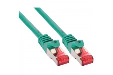 Câble patch, S-STP/PIMF, Cat.6, vert, 5m, InLine®
