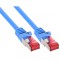 Câble patch, S-STP/PIMF, Cat.6, bleu, 7,5m, InLine®