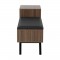 Meuble a chaussure avec coussin et 3 tiroirs - L 100 x P 40 x H 60 cm - STEW