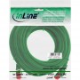 Câble patch, S-STP/PIMF, Cat.6, vert, 10m, InLine®