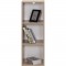 Meuble de rangement MIXCLUB 3 cases - Décor chene - L 31,4x P 30 x H 91 cm