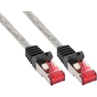 Câble patch, S-STP/PIMF, Cat.6, transparent, 10m, InLine®
