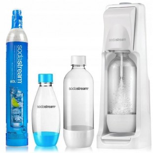 SODASTREAM Machine a Soda COOL, 1 cylindre de CO2, 1 bouteille 1L, 1 bouteille 0,5L