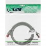 Câble de raccordement InLine® S / FTP PiMF Cat.6 PVC CCA 250 MHz gris 0,25 m