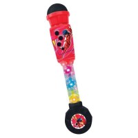 MIRACULOUS - Microphone avec tube lumineux, mélodies et effets sonores - LEXIBOOK