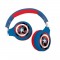 AVENGERS - Casque 2 en 1 Bluetooth - Filaire confortable et pliable pour enfants avec limitation de son - LEXIBOOK