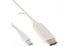 Câble InLine® Mini DisplayPort vers HDMI avec convertisseur audio de 5 m