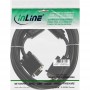 Câble de raccordement DVI-A, InLine®, analogue 12+5 prise sur 15 broches HD prise VGA, 3m