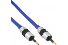 OPTO Câble audio, InLine®, PREMIUM, 3,5mm mâle/mâle, 5m