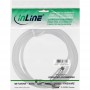 Câble audio optique InLine® Toslink mâle à mâle transparent 0.5m