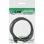 Câble HDMI haute vitesse InLine® avec Ethernet coudé Ethernet, 2 m