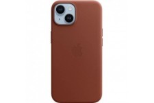 APPLE Coque en cuir pour iPhone 14 avec MagSafe - Ombre