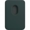 APPLE Porte-cartes en cuir pour iPhone avec MagSafe - Vert foret