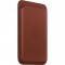 APPLE Porte-cartes en cuir pour iPhone avec MagSafe - Ombre
