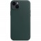 APPLE Coque en cuir pour iPhone 14 Plus avec MagSafe - Vert foret