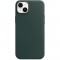 APPLE Coque en cuir pour iPhone 14 Plus avec MagSafe - Vert foret