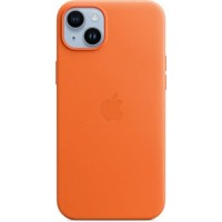 APPLE Coque en cuir pour iPhone 14 Plus avec MagSafe - Orange