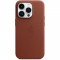APPLE Coque en cuir pour iPhone 14 Pro avec MagSafe - Ombre