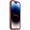 APPLE Coque en cuir pour iPhone 14 Pro avec MagSafe - Ombre