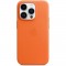 APPLE Coque en cuir pour iPhone 14 Pro avec MagSafe - Orange
