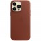 APPLE Coque en cuir pour iPhone 14 Pro Max avec MagSafe - Ombre