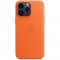 APPLE Coque en cuir pour iPhone 14 Pro Max avec MagSafe - Orange