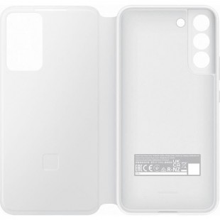 Smart Clear View Cover G S22+ Blanc