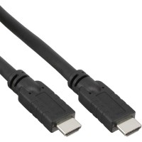Câble HDMI, InLine®, 19 broches mâle/mâle, noir, 15m