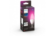 PHILIPS Hue White & Color Ambiance - Ampoule LED connectée flamme E14 - 5,5W - Compatible Bluetooth