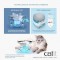 CAT IT Fontaine a eau connectée pour chat - 2L (Acier inox, stérilisation UVC et application)