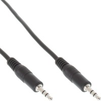 Câble audio InLine® 3,5 mm stéréo mâle à 3m mâle