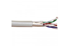 Câble patch, FTP, Cat.5e, gris, 100m, InLine®, AWG26 CCA, PVC