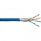 Câble patch Cat.5e, InLine®, bleu, S-FTP, AWG26, PVC, 100m