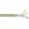 Câble patch Cat.6(A) S-STP/PIMF, InLine®, sans halogènes 500MHz, gris, 100m
