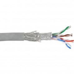 Câble d'installation, InLine®, SF/UTP, Cat.5e, AWG24, PVC, 100m