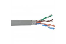 Câble d'installation InLine® Solid F / UTP Cat.5e AWG24 CU PVC 500m