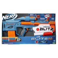 Nerf Elite 2.0 Motoblitz - 22 fléchettes incluses - Viseur intégré- a partir de 8 ans