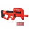 Nerf Fortnite Compact SMG, Blaster a fléchettes motorisé, revetement Ultra Red, chargeur interne 8 fléchettes